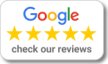 Google logo with five stars