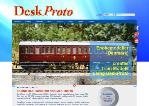 PScreenshot new homepage