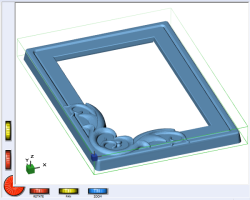 DeskProto screenshot of the DpPictureFrame model