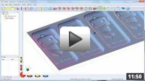 RoboCNC cookie mold video still